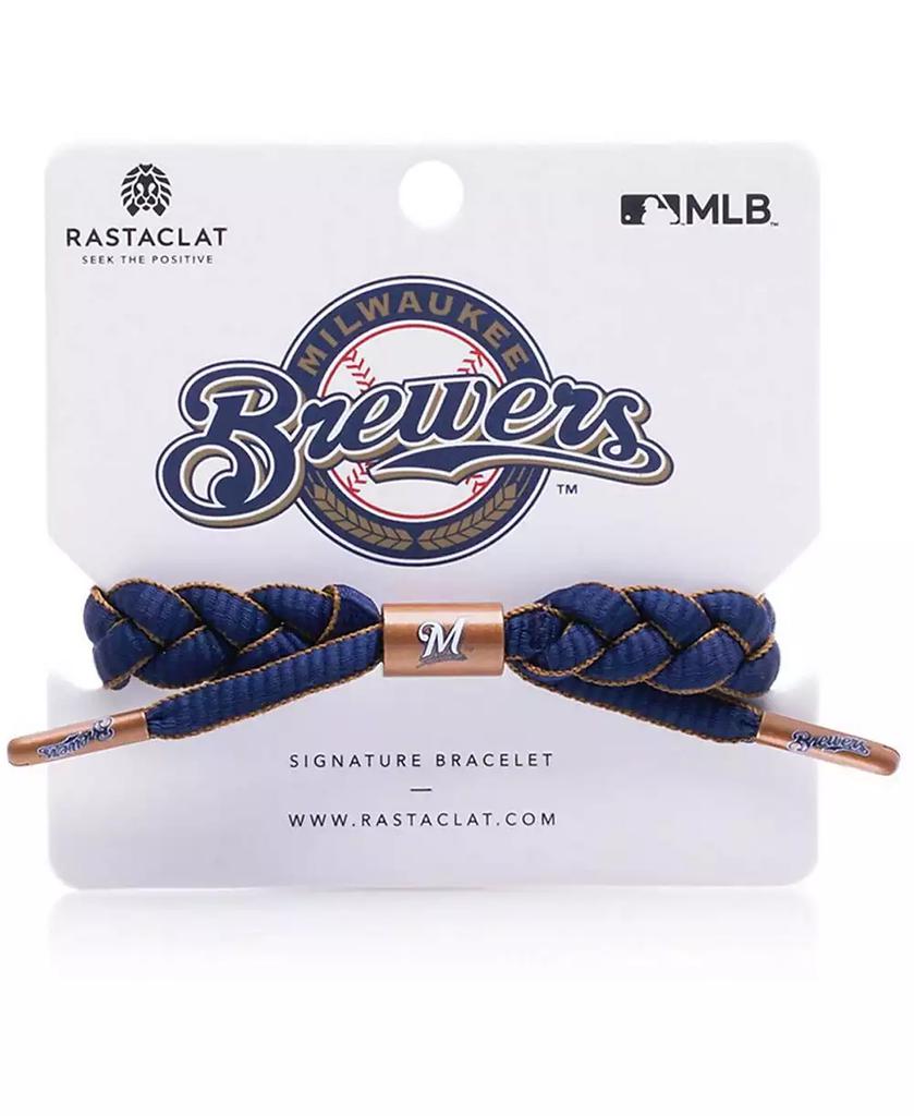 Rastaclat Men's Milwaukee Brewers Signature Infield Bracelet