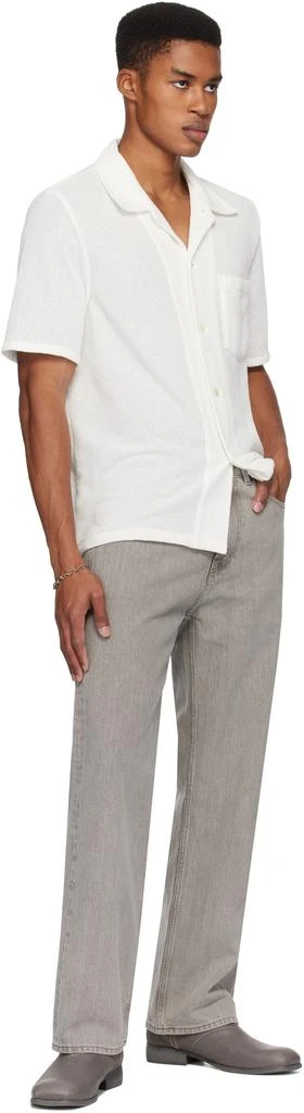 Title of Work Silver Descending Elongated Cable Link Bracelet 4