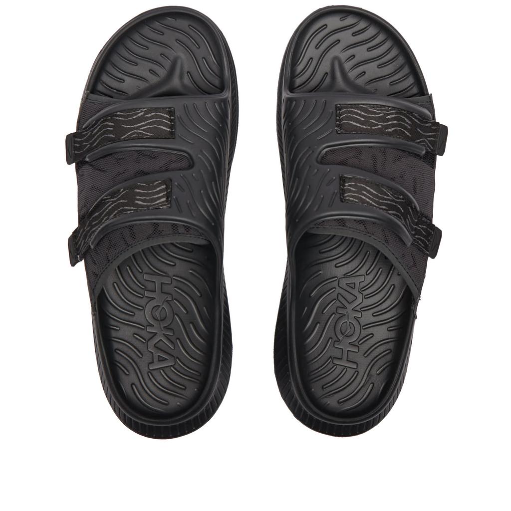 Hoka サンダル Ora Luxe Black 28cm Hoka One One Ora Luxe - Unisex Black/Black
