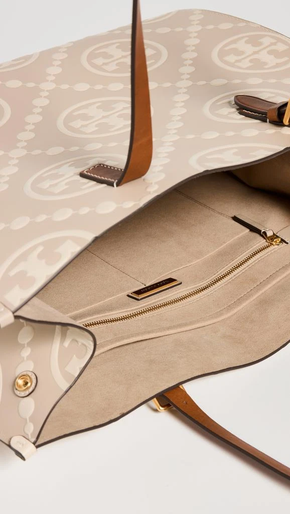 Tory Burch T Monogram Contrast Embossed Tote 5