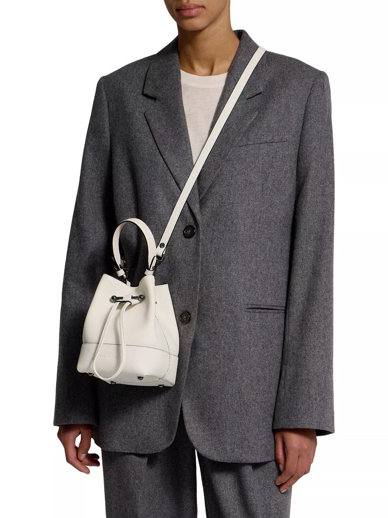 Strathberry Osette Grain Leather Bucket Bag