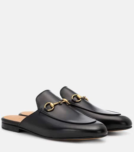 Gucci Princetown leather slippers 1
