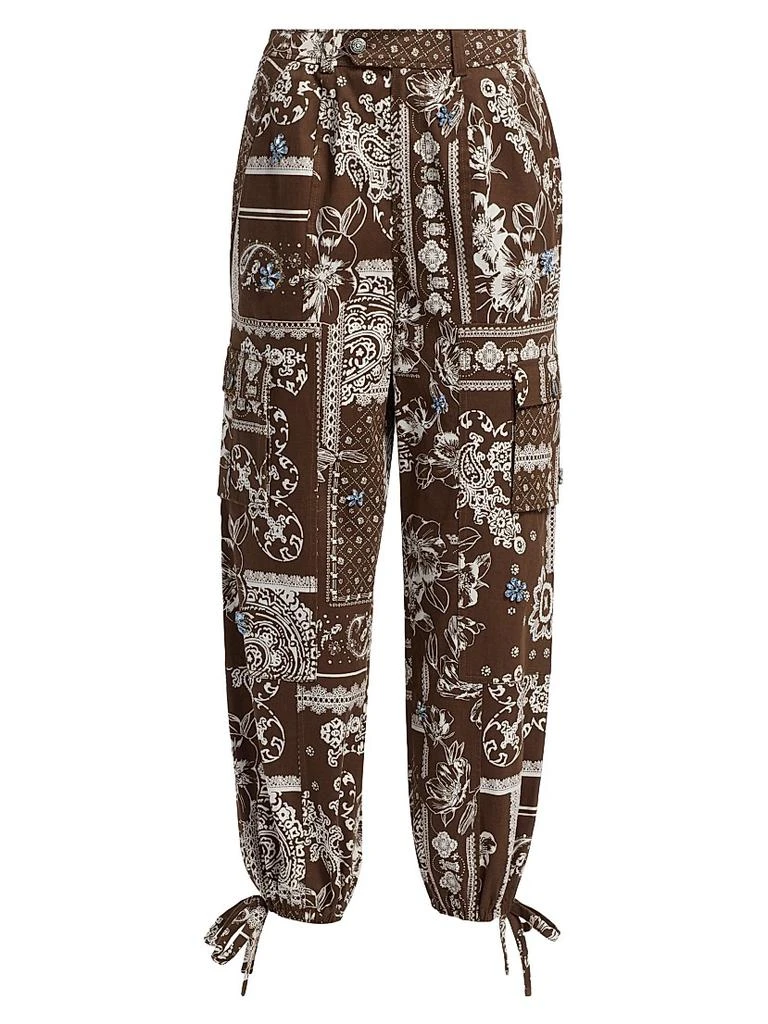 Cinq à Sept Zola Bandana Cotton Twill Military Pants