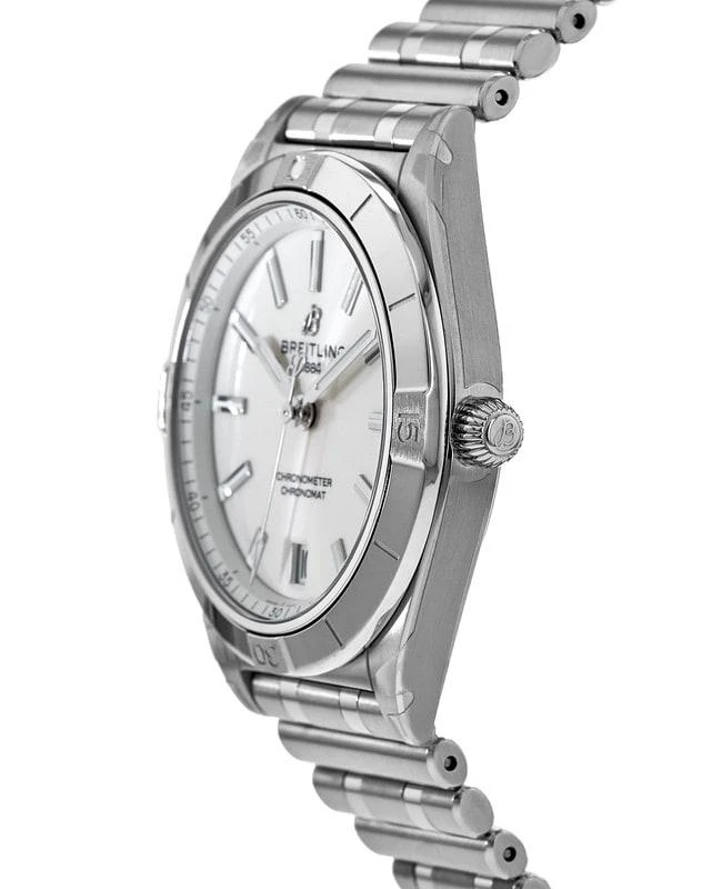 BREITLING Breitling Chronomat Automatic 36 White Dial Stainless Steel Women's Watch A10380101A3A1 3