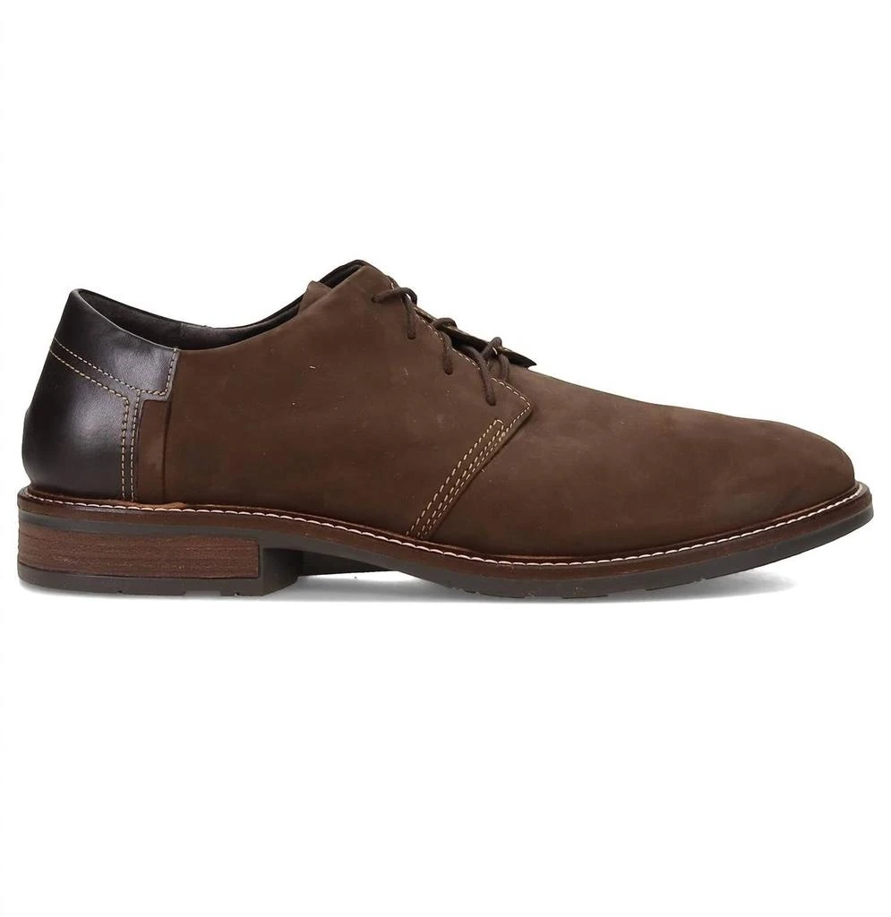 Naot Men's Chief Flat Shoes In Brown 2