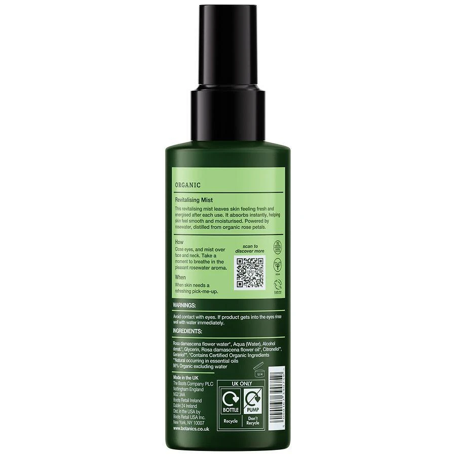 Botanics Organic Revitalising Mist 2