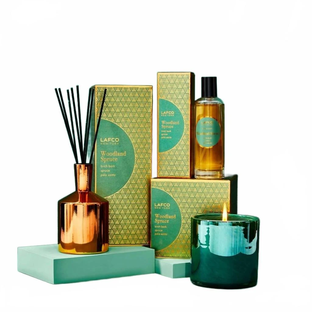 LAFCO Woodland Spruce Diffuser - 6 Fl. Oz In Gold 3