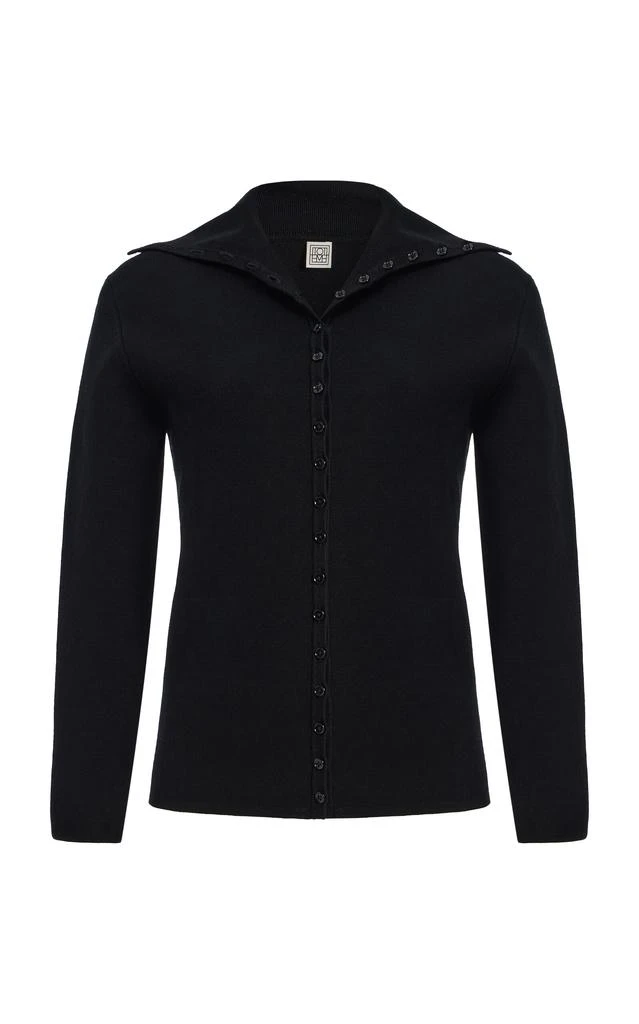 Totême Toteme Knit Polo Cardigan - Moda Operandi