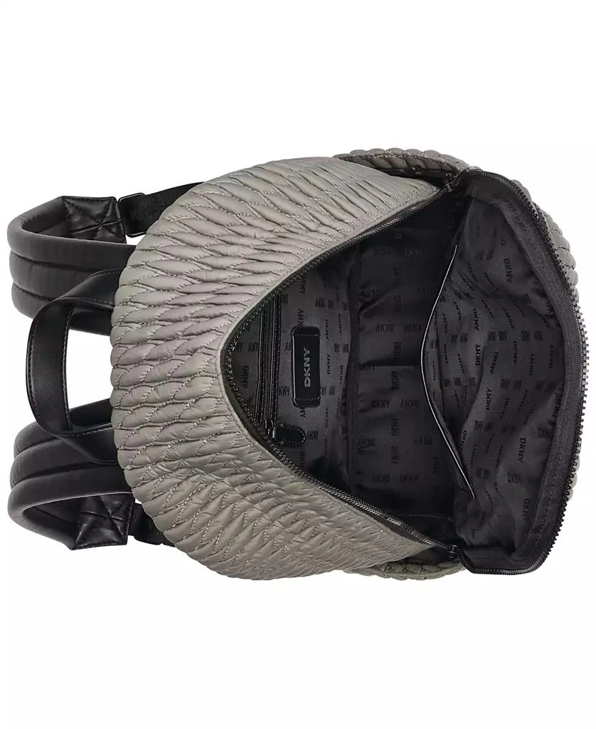 DKNY Mack Medium Quilted Nylon Backpack Dkny Mack Medium Quilted Nylon Backpack In Blk,black | ModeSens main image 4
