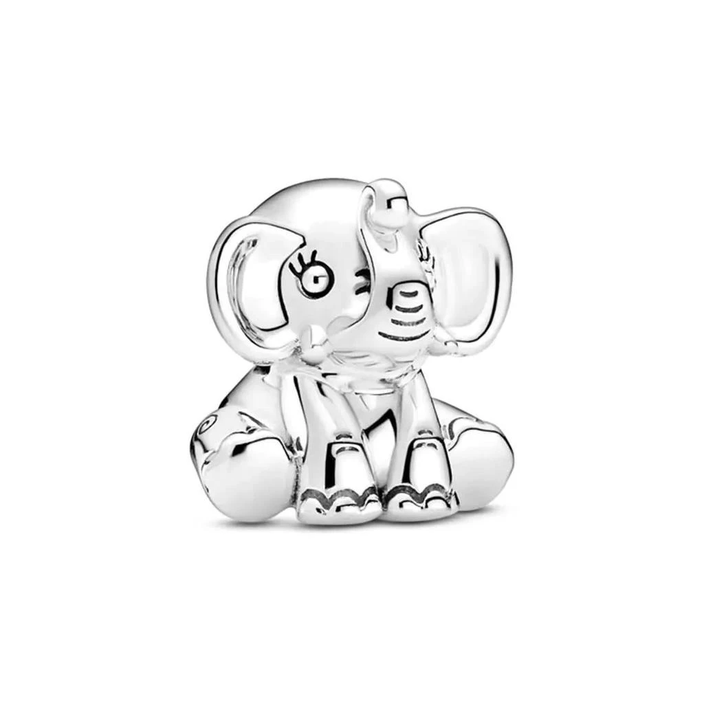 PANDORA Women's Elephant Sterling Silver Charm 1