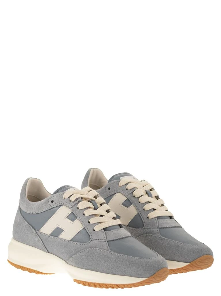 hogan Interactive - Suede And Fabric Trainers 4