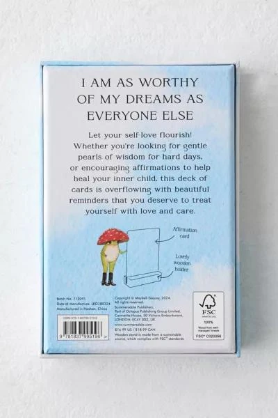 Urban Outfitters The Little Frog's Guide To Self-Care Card Deck By Maybell Eequay 5