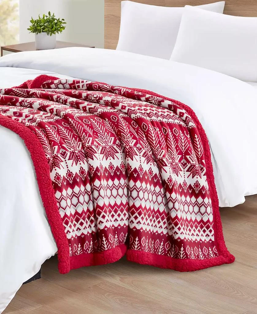 Martha Stewart Cozy Plush Throw, 50" x 60", Exclusively at Macy’s 7