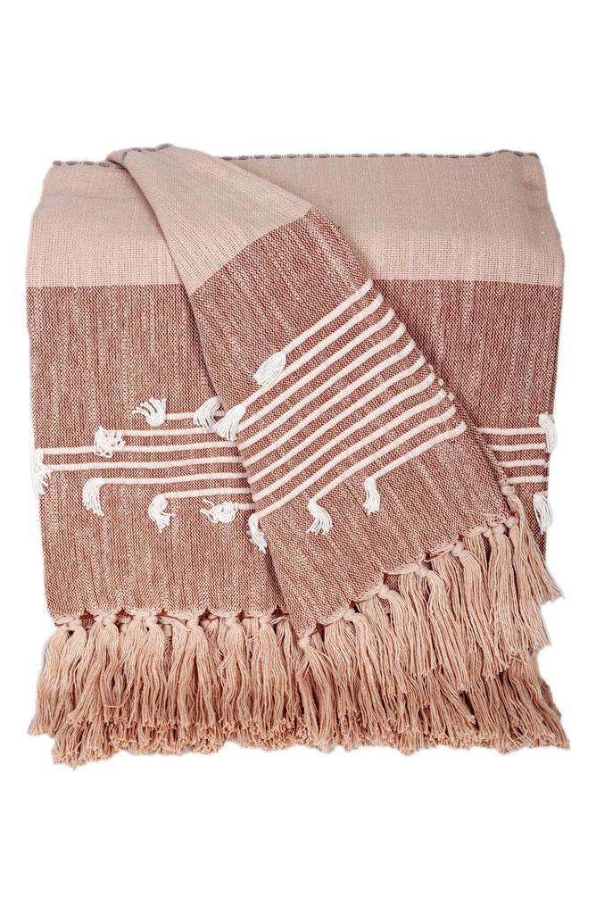 Parkland Adonia Fringe Throw Blanket