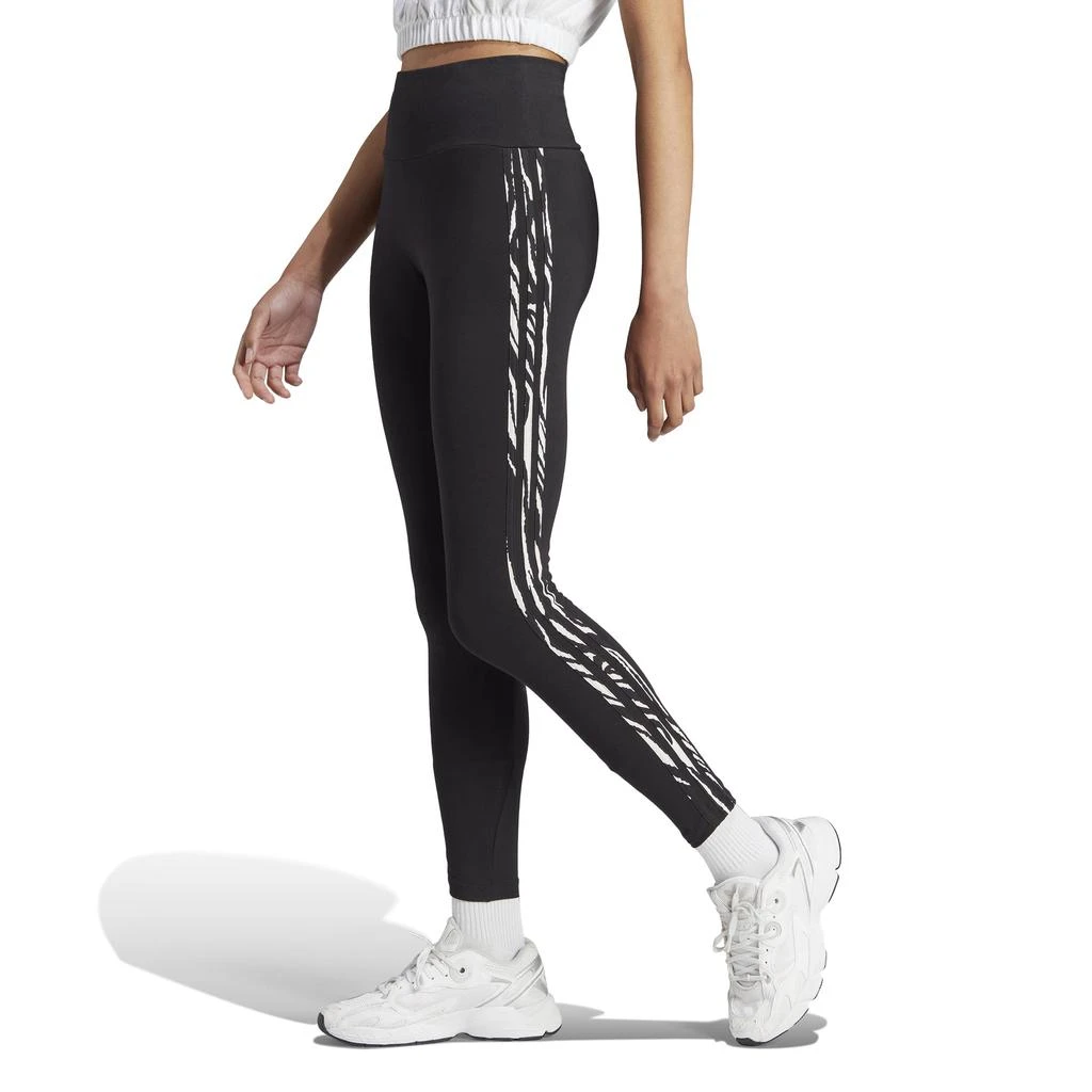 Adidas 3-Stripes Zebra Animal Infill Tights 1