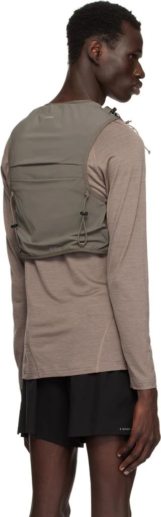 Satisfy Taupe Justice Cordura 5L Hydration Vest 3
