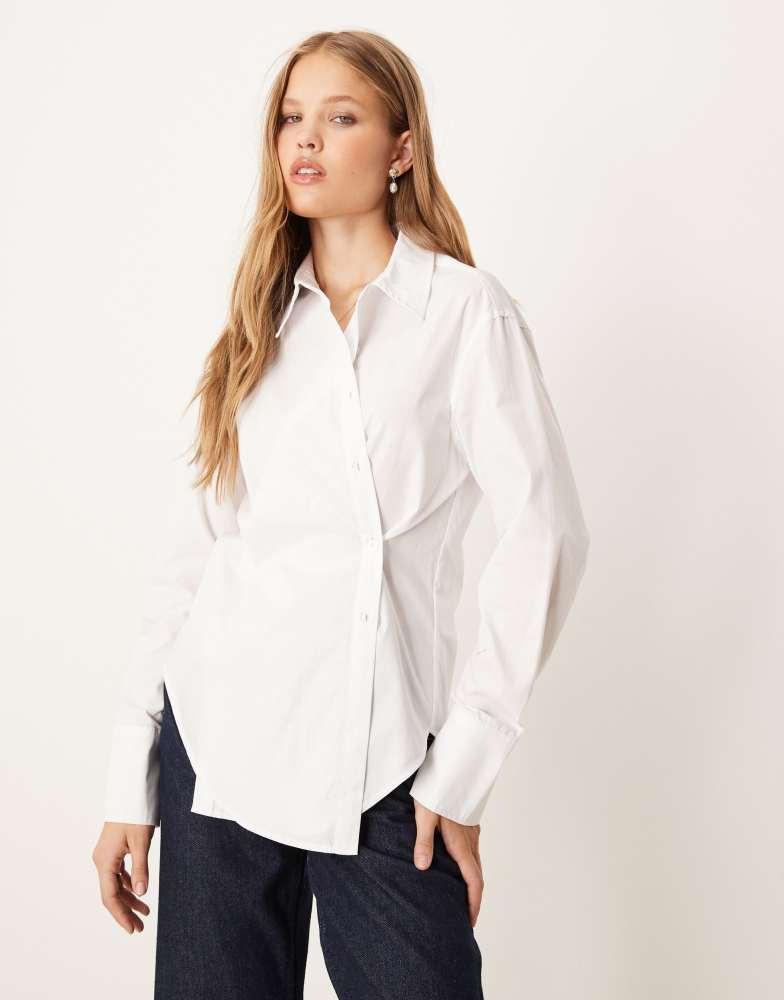 MAISON MARGIELA White Gathered Shirt - Shirts - Compare Prices