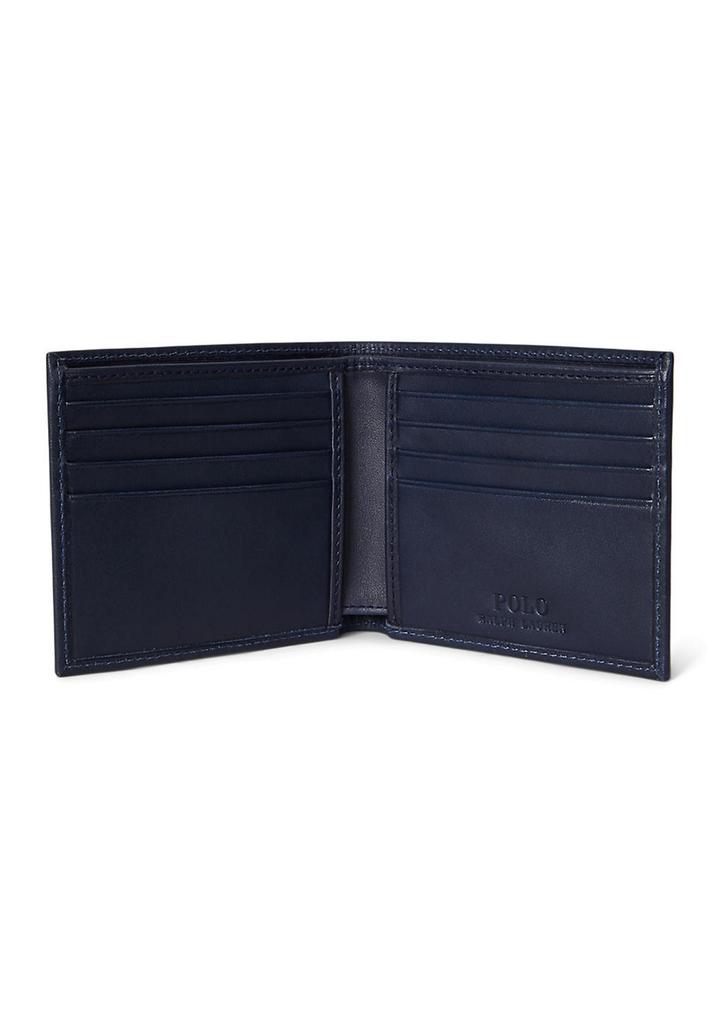 Ralph Lauren Polo Bear Leather Billfold Wallet