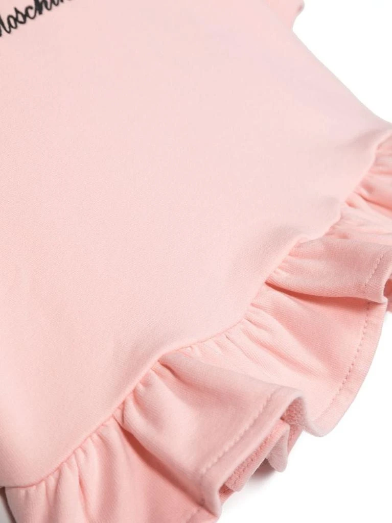 Moschino Moschino Kids Teddy Bear-Printed Long-Sleeved Dress 3