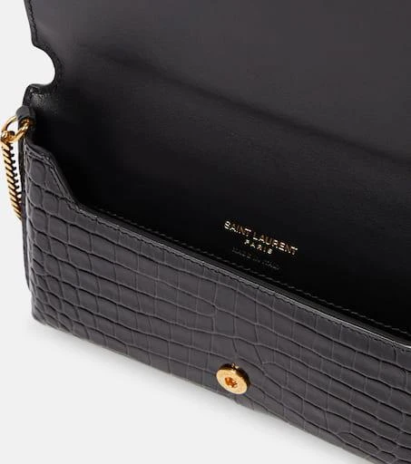 Yves Saint Laurent Cassandre leather phone pouch 3