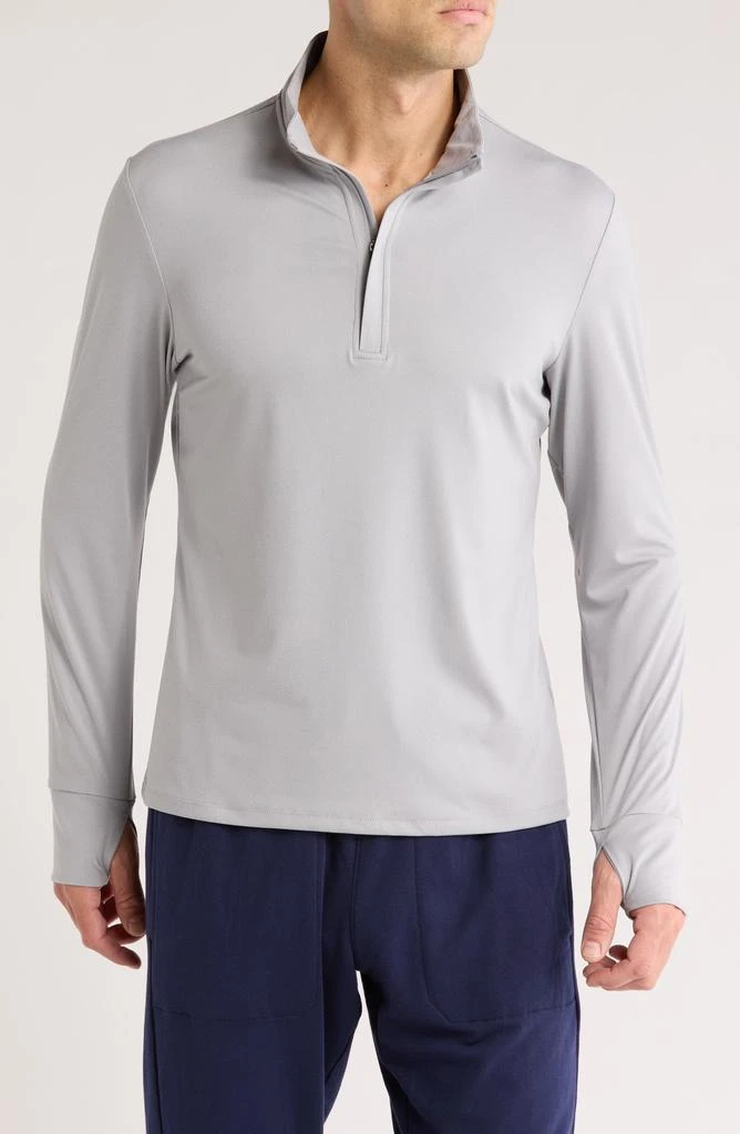 Zella Fore Quarter Zip Pullover 1