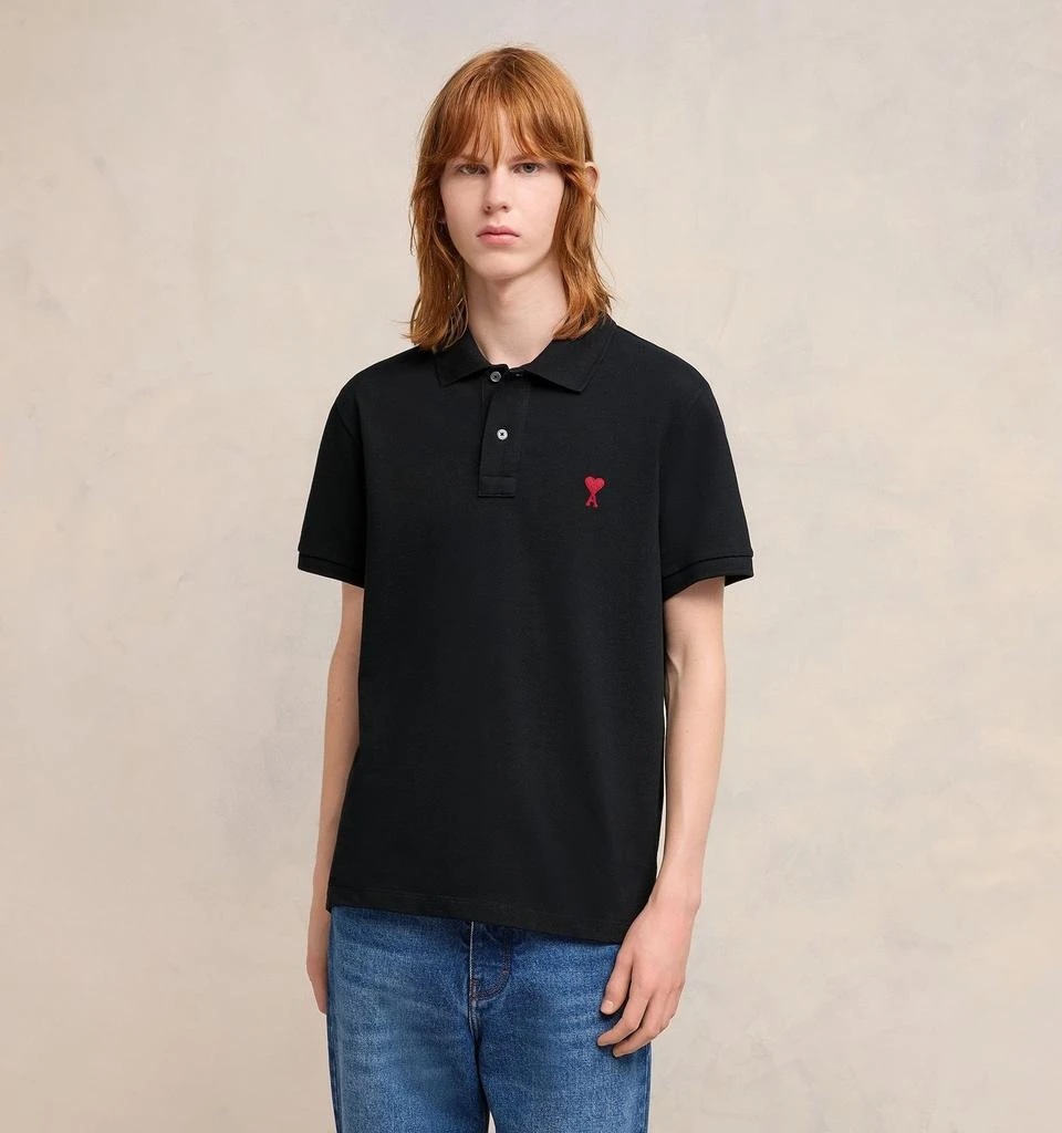 AMI AMI DE COEUR COTTON PLO SHIRT 2