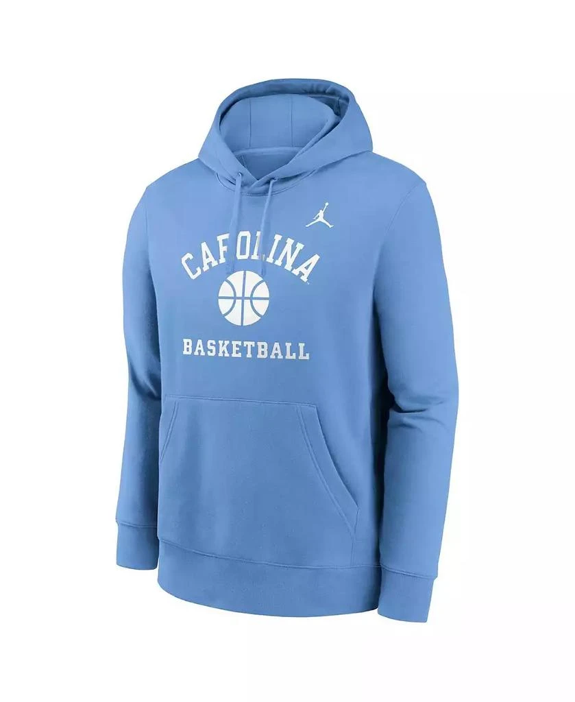 Jordan Men's Carolina Blue North Carolina Tar Heels Basketball Arch Pullover Hoodie 3