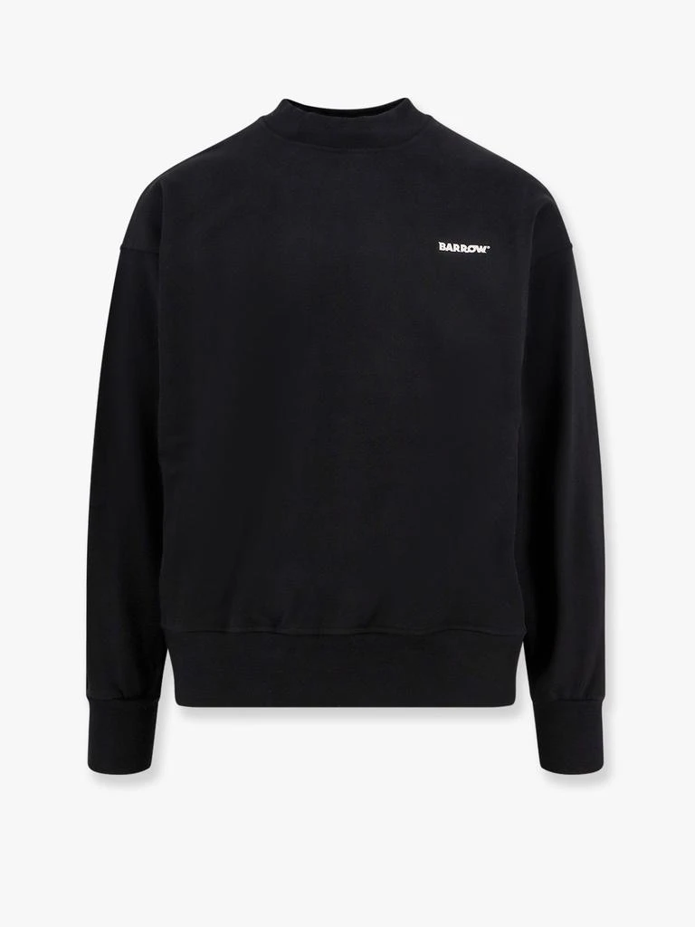 BARROW Cotton sweatshirt with iconic charm 1