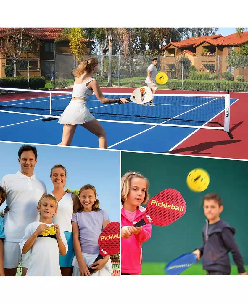 GSE Games 
Sports Expert 12-Pack of Outdoor Pickleball Balls Set, USAPA Standard 40 Holes Pickle Balls (Several Colors Available) 6