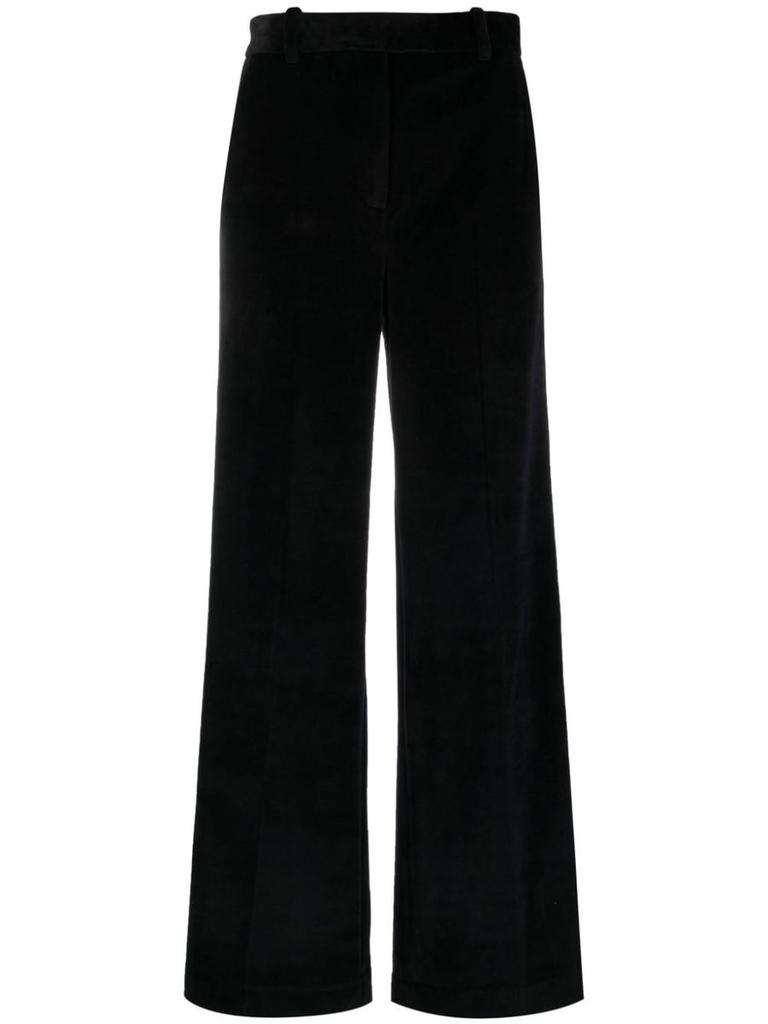 Circolo 1901 Circolo 1901 Wide Leg Cotton Blend Trousers