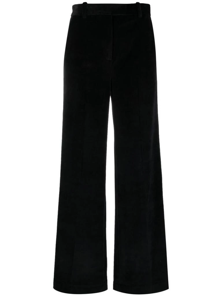 Circolo 1901 Circolo 1901 Wide Leg Cotton Blend Trousers 1