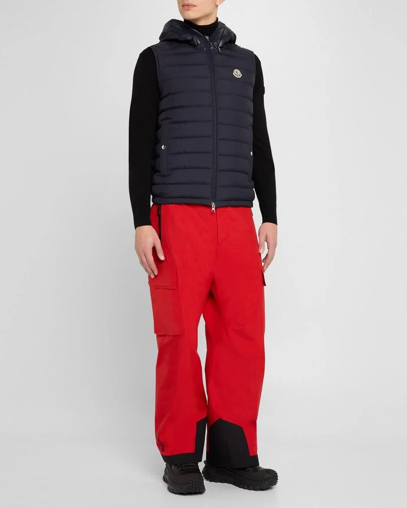 Moncler Men's Bourget Hooded Down Vest 2