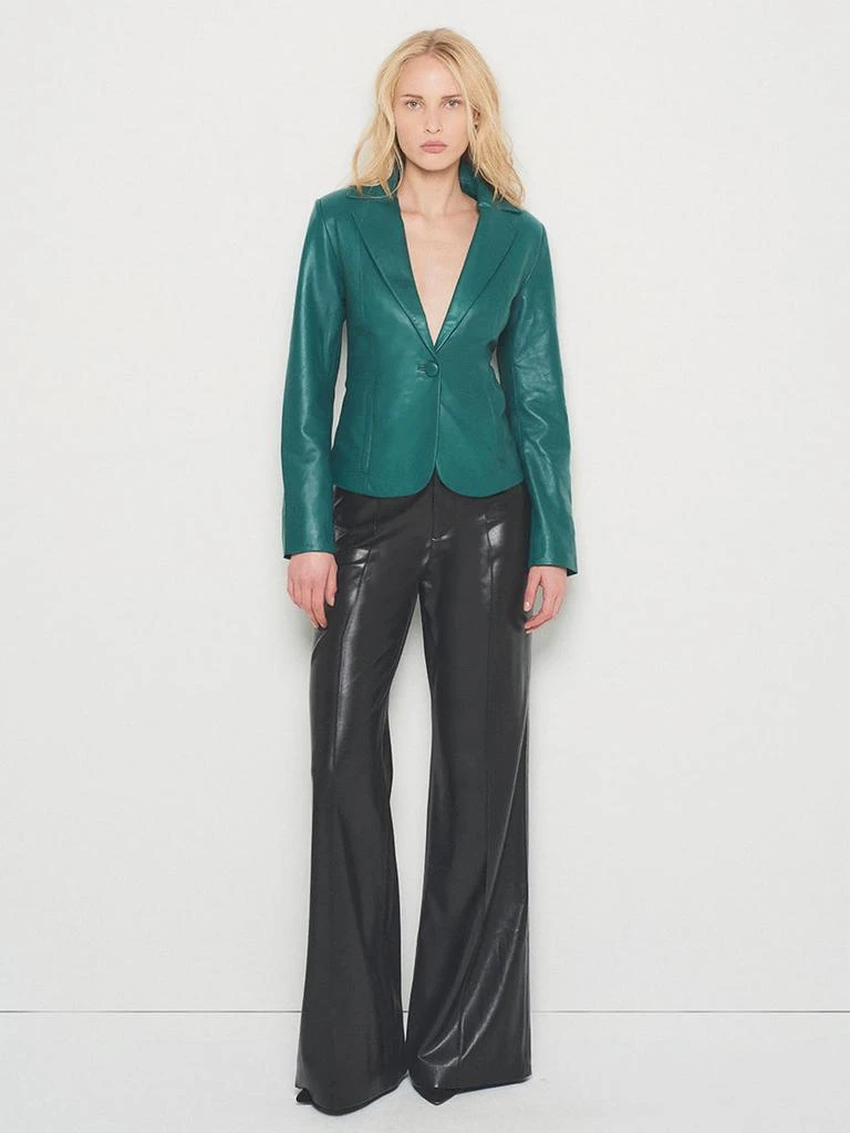 AS by DF Telly Upcycled Leather Blazer 2