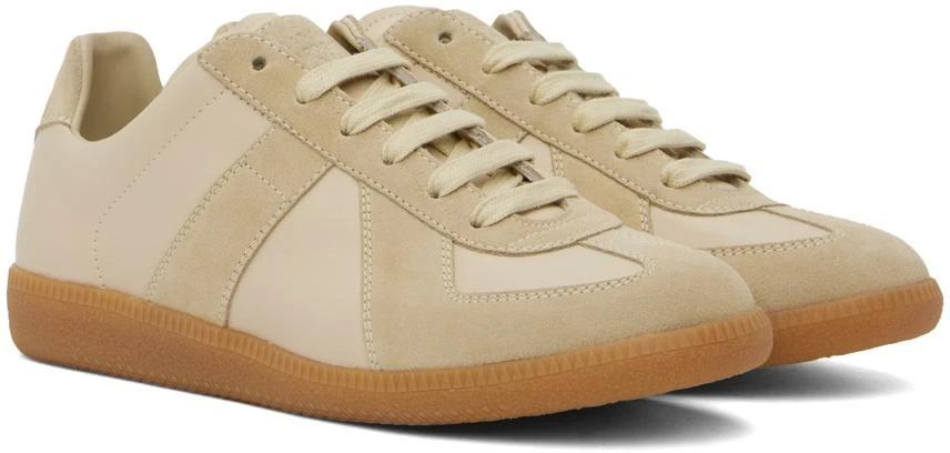 MAISON MARGIELA Beige Replica Sneakers 4