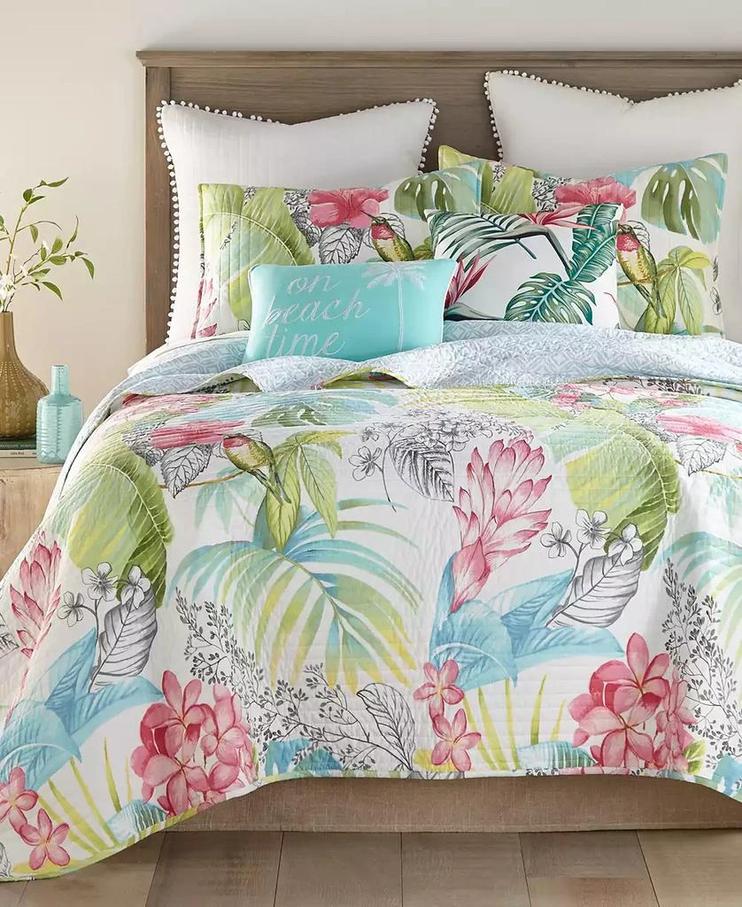 Levtex Kalani Tropical Motif Reversible 3 Pc Quilt Set Free Shipping levtex-kalani-tropical-motif-reversible-3-pc-quilt-set-free-shipping