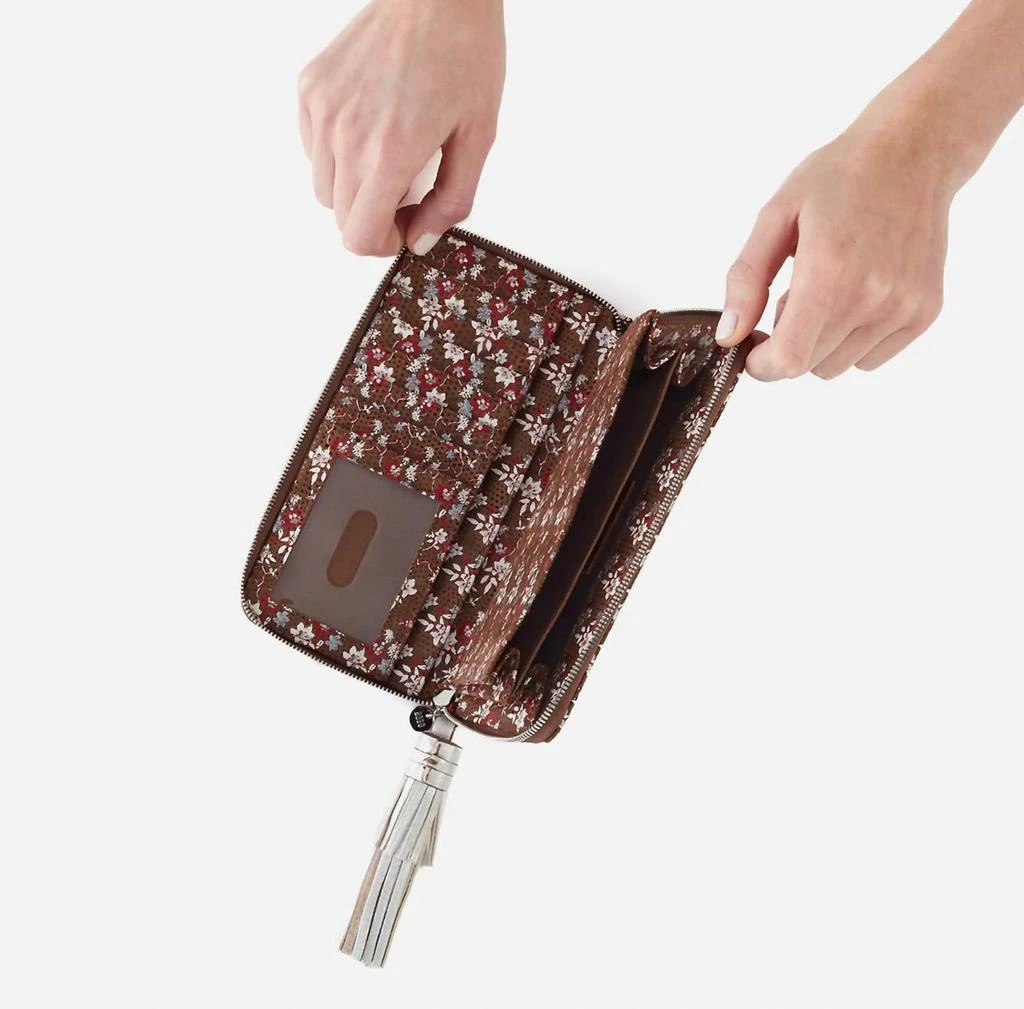 Hobo Women's Nila Large Zip Around Wallet In Ditzy Floral 3