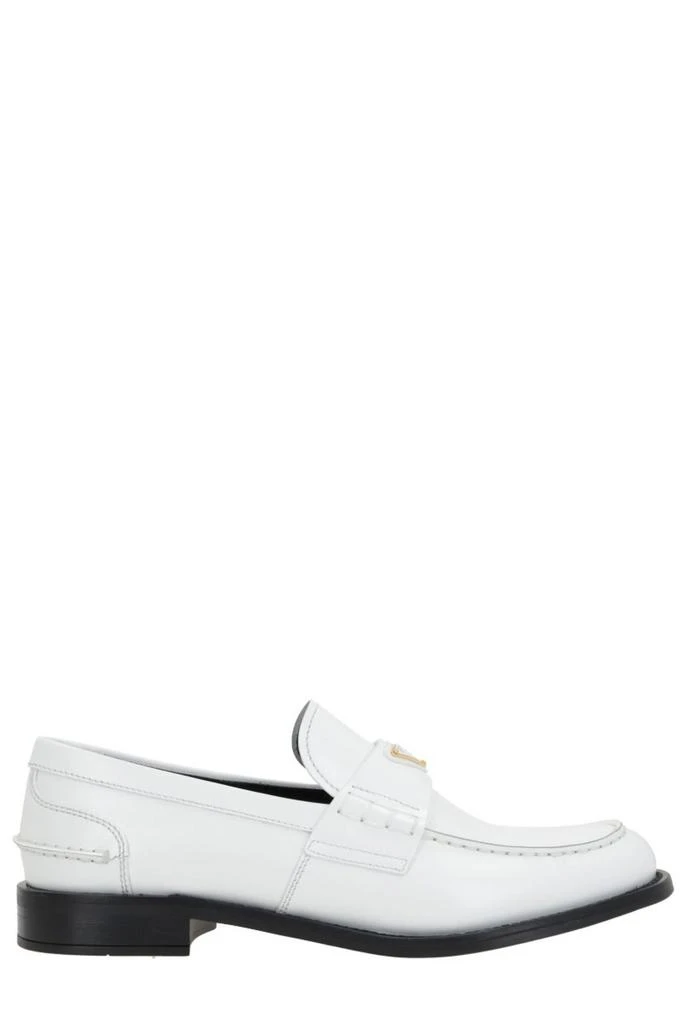 Prada Prada Triangle-Logo Slip-On Loafers 1