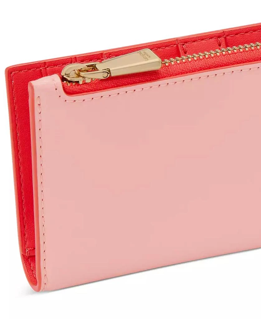 Kate Spade Devin Pop Trim Small Bifold Leather Wallet 3