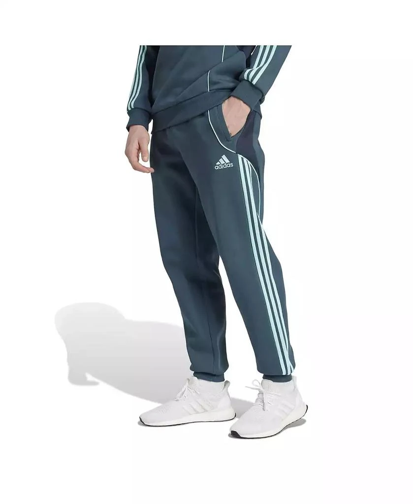 Adidas Men's Aqua Seattle Sounders FC 2025 Travel Pants 1