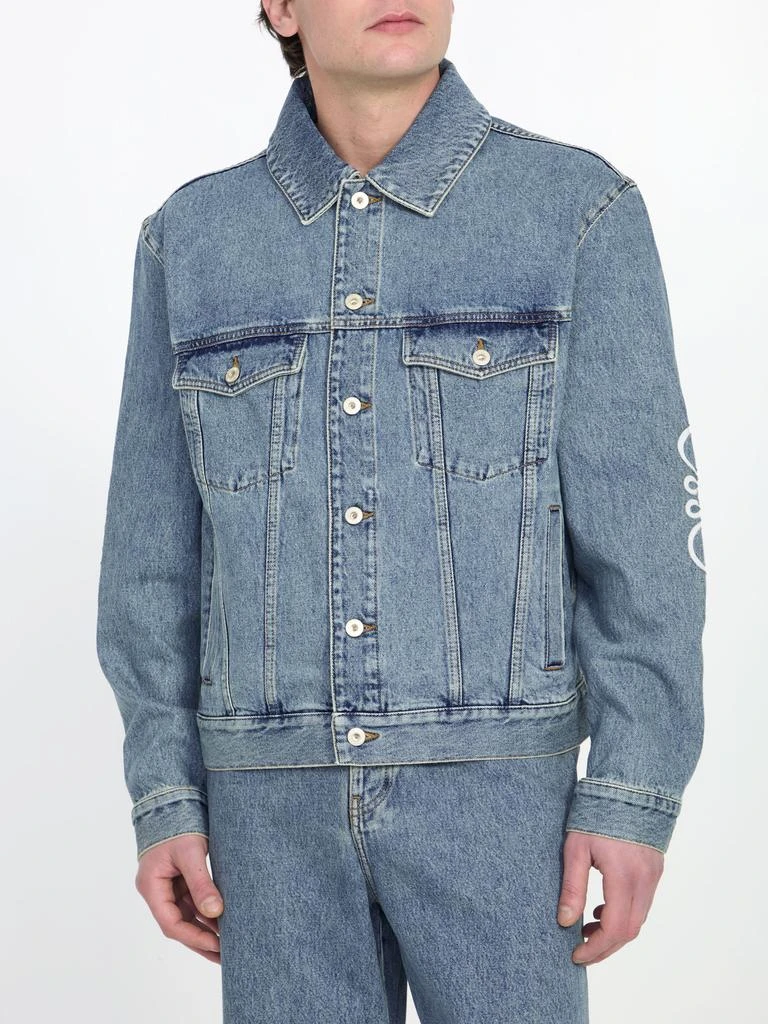Loewe Anagram jacket in denim 4