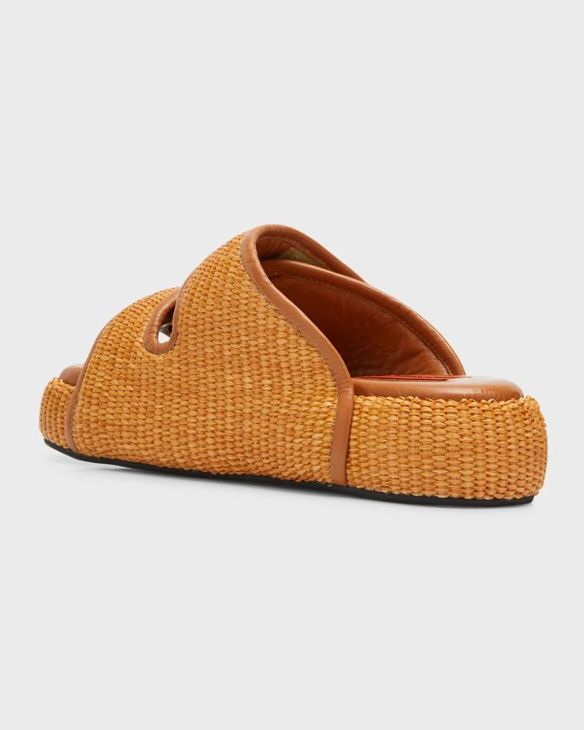 Simon Miller Cro Woven Dual-Grip Slide Sandals 4
