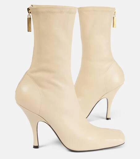 Khaite Eva leather boots 5