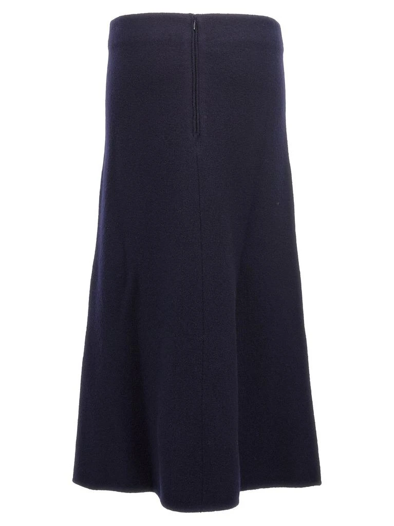 Jil Sander Jil Sander A-Line Knitted Midi Skirt 2