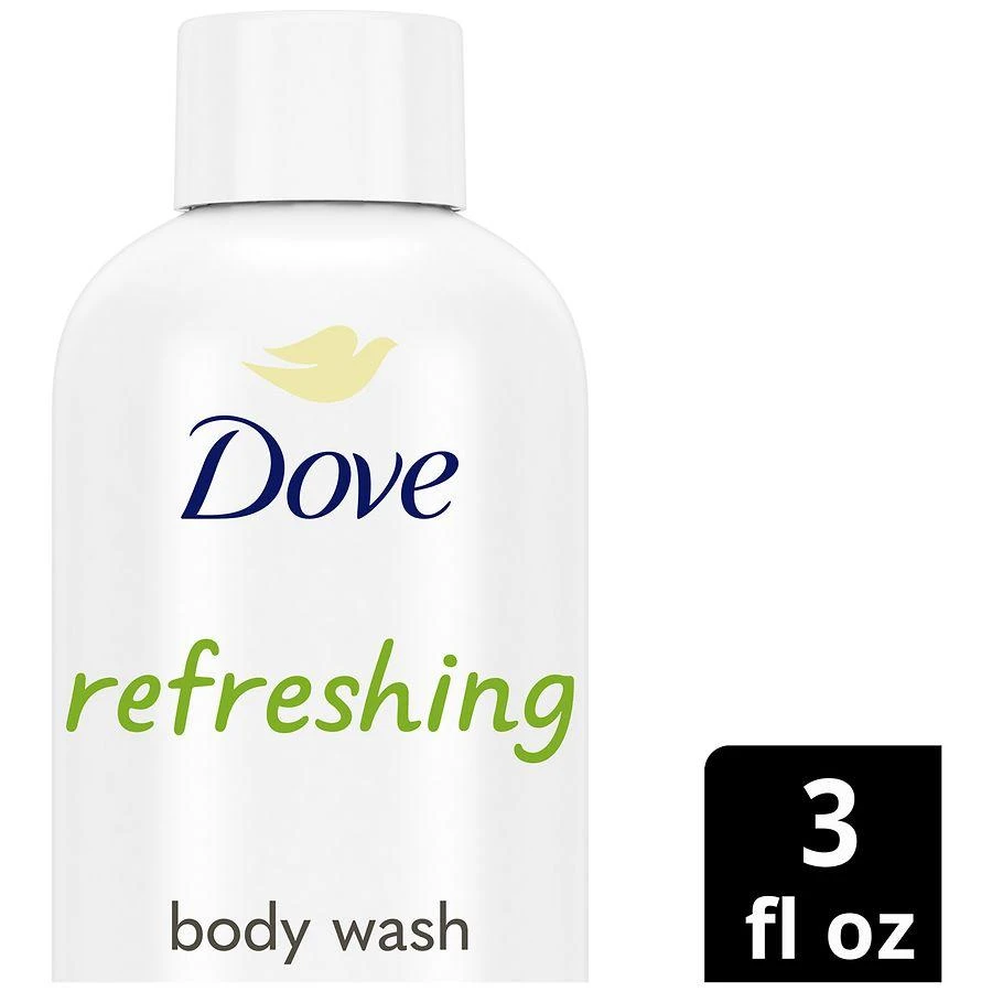 Dove Body Wash, Travel Size Cucumber & Green Tea 3