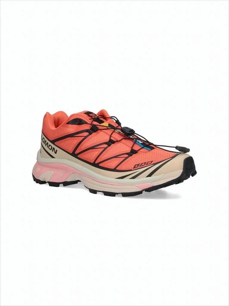 Salomon Vibrant Coral Textile Sneakers with Quick-Lace System 2