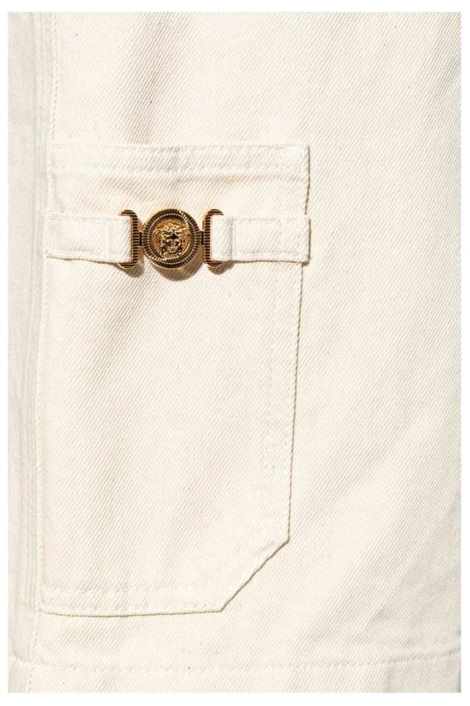 Versace Versace Logo-Patch Cargo Shorts 5