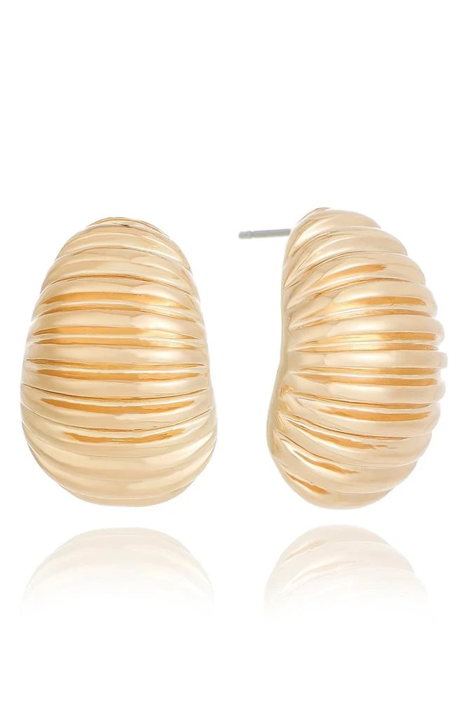 Ettika Jewelry Caterpillar Stud Earrings 3