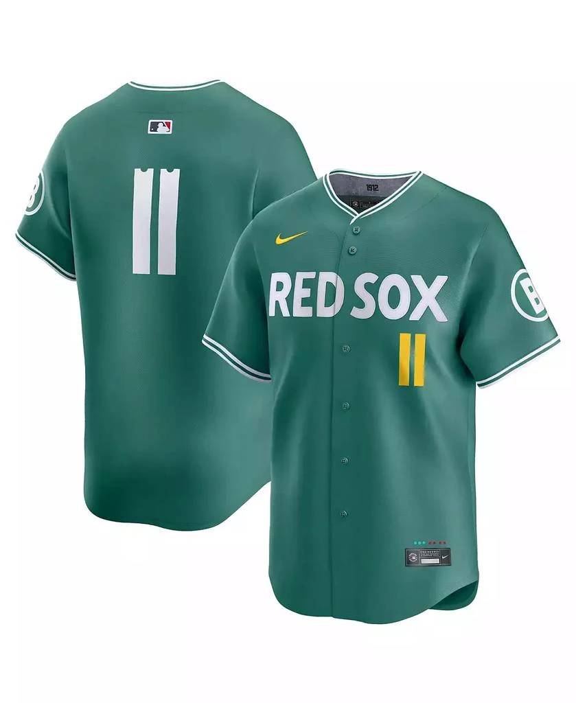 NIKE Men's Rafael Devers Green Boston Red Sox 2025 City Connect Limited Player Jersey 1