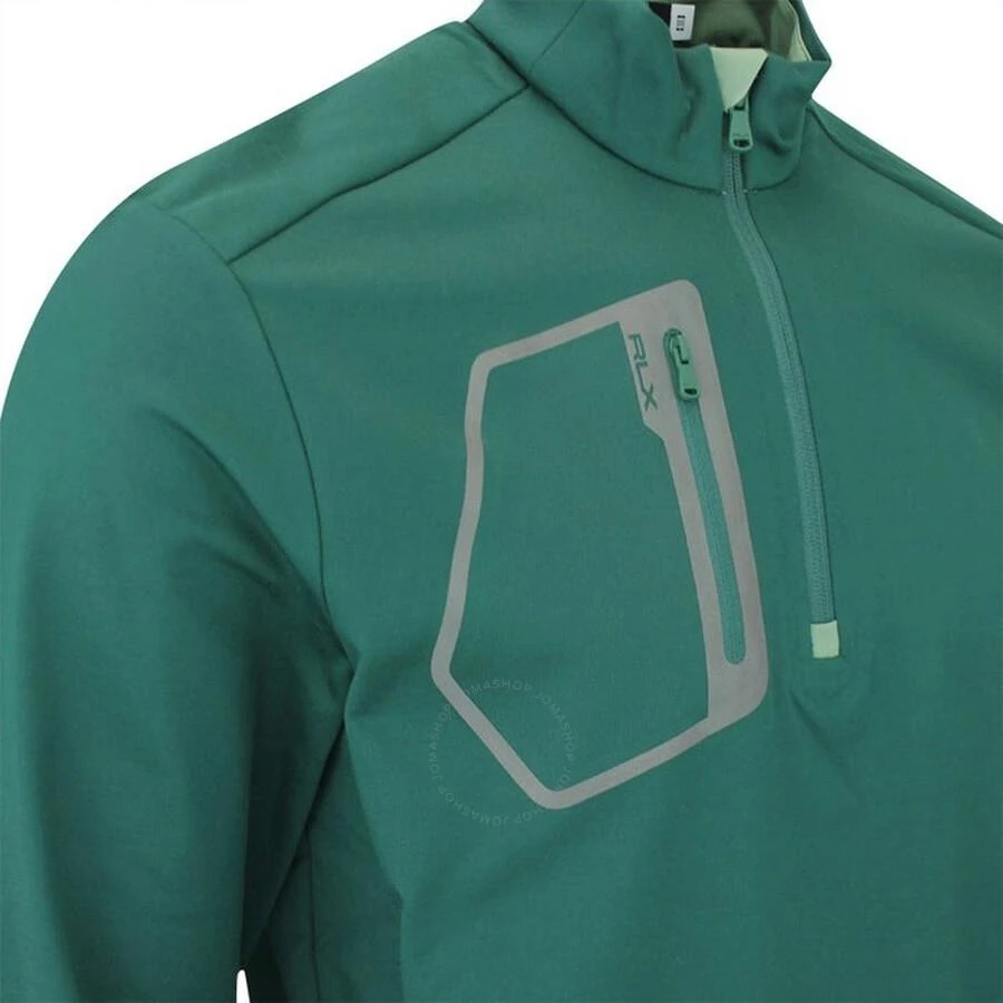 Ralph Lauren Rlx Luxury Performance Zip Neck Golf Sweatshirt 3