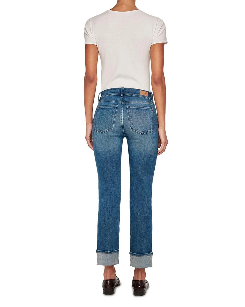 DL1961 Mara Straight Mid Rise Instasculpt™ Ankle Jeans in Hulton Cuffed 4